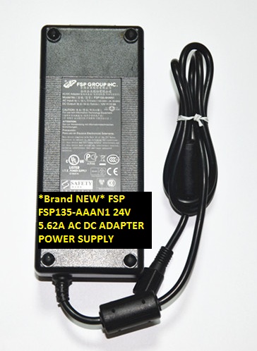 *Brand NEW* FSP 24V 5.62A FSP135-AAAN1 AC DC ADAPTER POWER SUPPLY